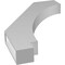 Ekena Millwork 3 1/2-in. W x 24-in. D x 36-in. H Imperial Architectural Grade PVC Knee Brace BRCP035X24X36IMP - alternate 3